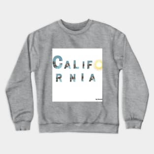 california i love this city Crewneck Sweatshirt